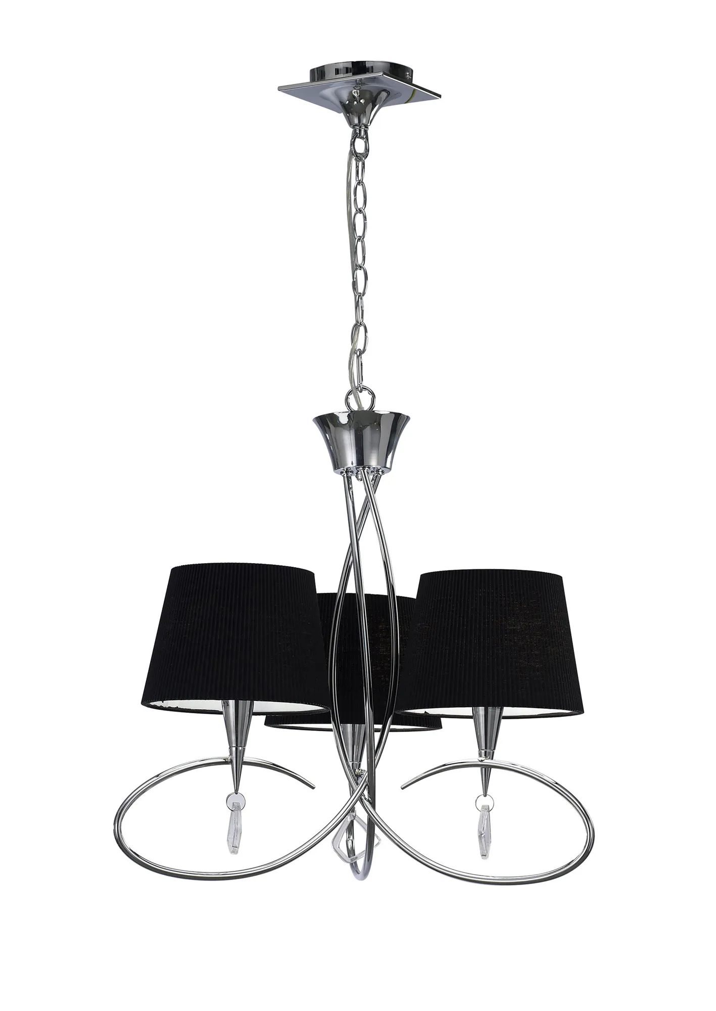 M1640/BS  Mara Pendant 3 Light